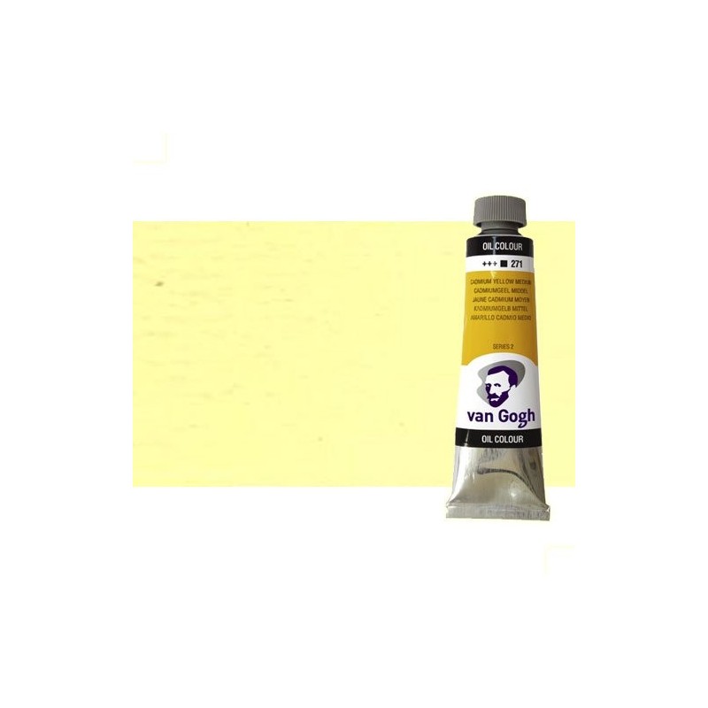 Material Bellas Artes - Pintura - Óleo Van Gogh color amarillo Nápoles claro (60 ml) | totenart.com