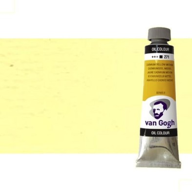 Material Bellas Artes - Pintura - Óleo Van Gogh color amarillo Nápoles claro (60 ml) | totenart.com