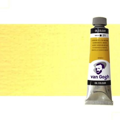 Material Bellas Artes - Pintura - Óleo Van Gogh color amarillo Nápoles oscuro (60 ml) | totenart.com