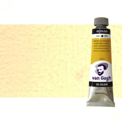 Material Bellas Artes - Pintura - Óleo Van Gogh color amarillo Nápoles rojo (60 ml) | totenart.com