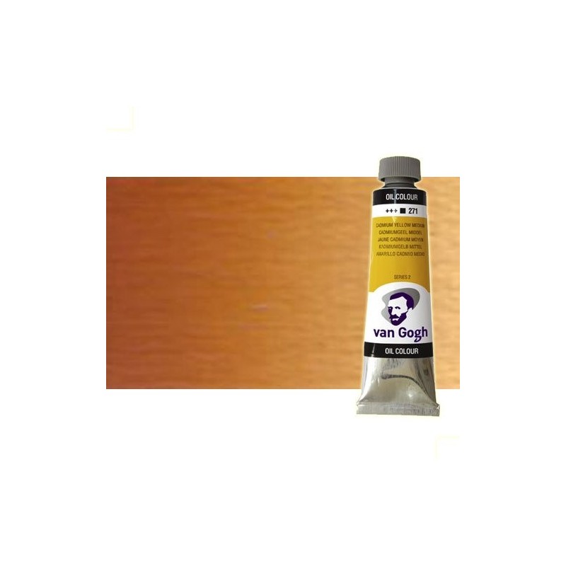 Material Bellas Artes - Pintura - Óleo Van Gogh color amarillo óxido transparente (60 ml) | totenart.com