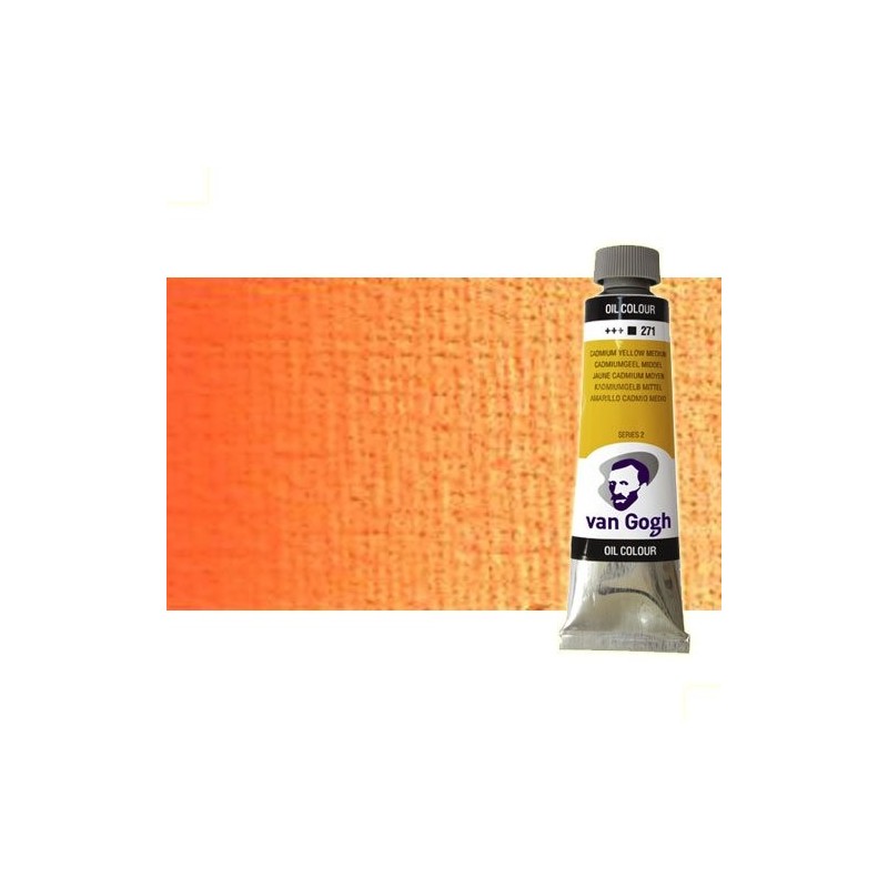 Material Bellas Artes - Pintura - Óleo Van Gogh color anaranjado azo (60 ml) | totenart.com