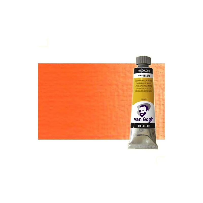 Material Bellas Artes - Pintura - Óleo Van Gogh color anaranjado cadmio (60 ml) | totenart.com