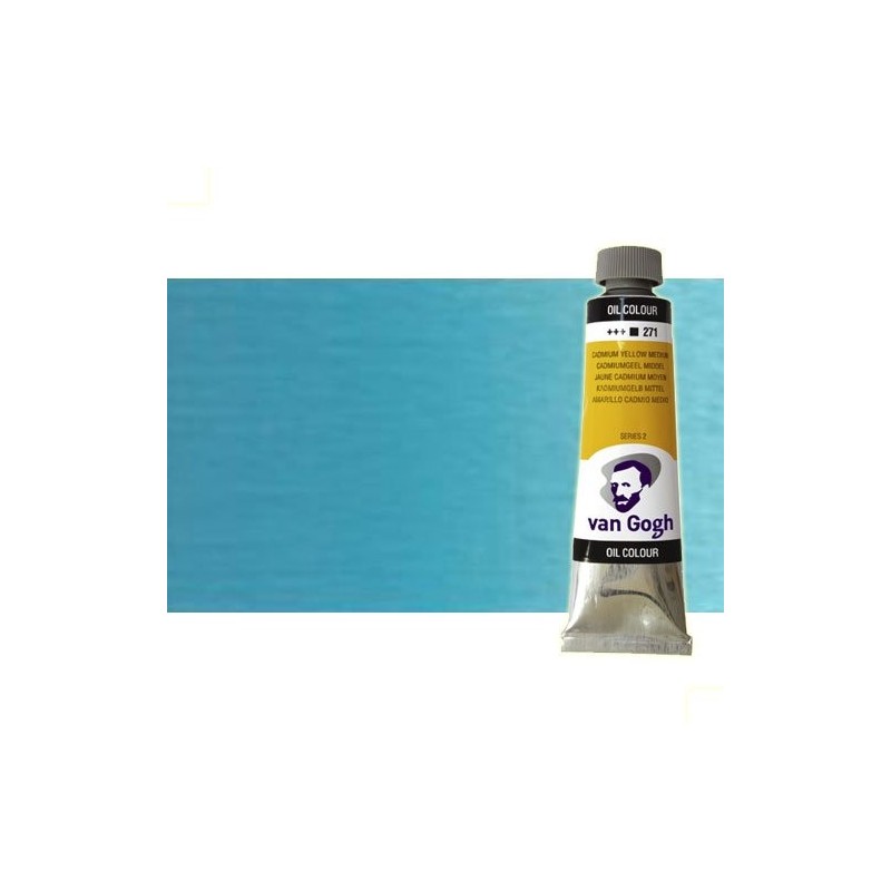 Material Bellas Artes - Pintura - Óleo Van Gogh color azul Sevres (60 ml) | totenart.com