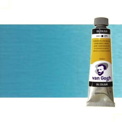 Material Bellas Artes - Pintura - Óleo Van Gogh color azul Sevres (60 ml) | totenart.com