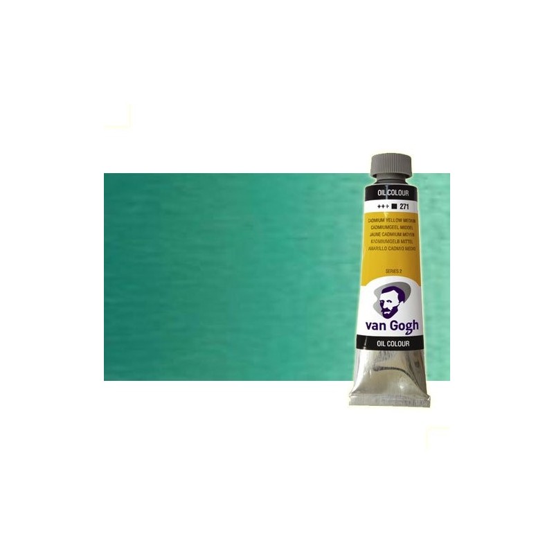 Material Bellas Artes - Pintura - Óleo Van Gogh color azul turquesa (60 ml) | totenart.com