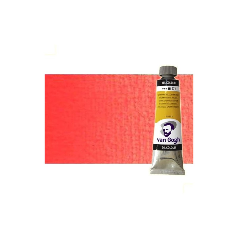 Material Bellas Artes - Pintura - Óleo Van Gogh color bermellón (60 ml) | totenart.com