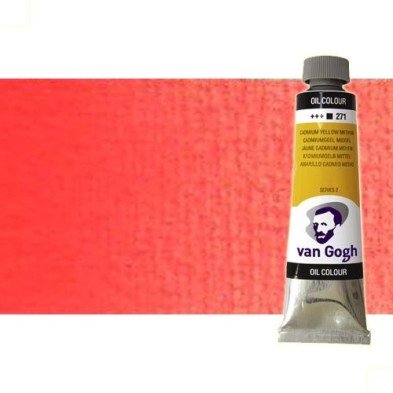 Material Bellas Artes - Pintura - Óleo Van Gogh color bermellón (60 ml) | totenart.com