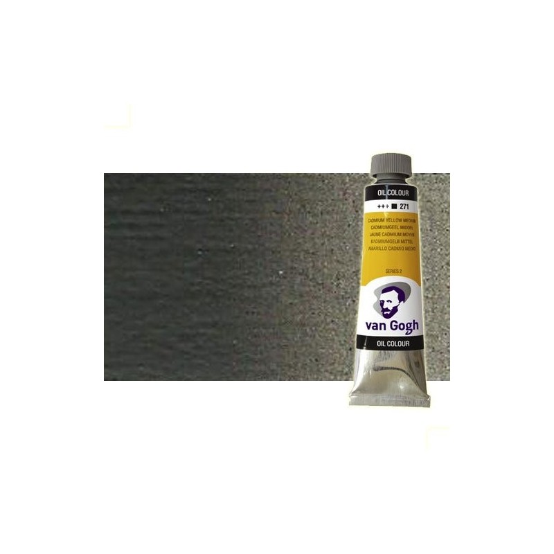 Material Bellas Artes - Pintura - Óleo Van Gogh color negro marfil (60 ml) | totenart.com