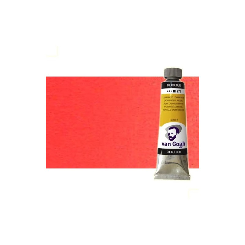Material Bellas Artes - Pintura - Óleo Van Gogh color rojo azo medio (60 ml) | totenart.com