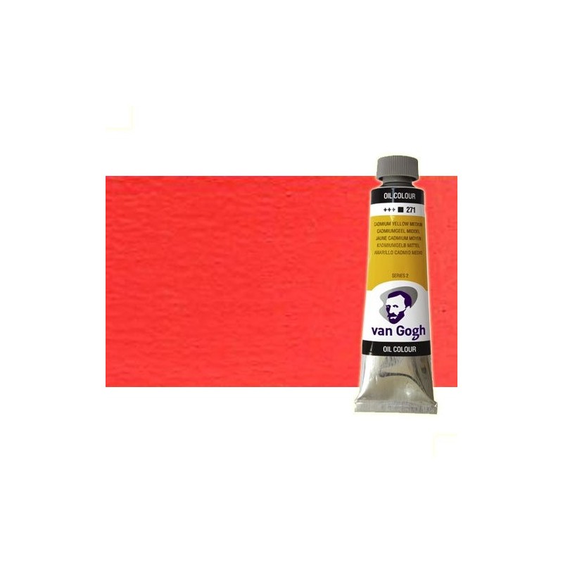 Material Bellas Artes - Pintura - Óleo Van Gogh color rojo cadmio claro (60 ml) | totenart.com