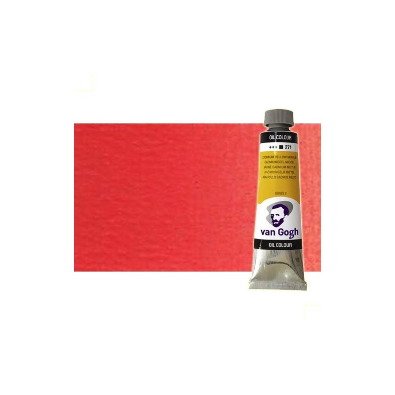 Material Bellas Artes - Pintura - Óleo Van Gogh color rojo cadmio medio (60 ml) | totenart.com