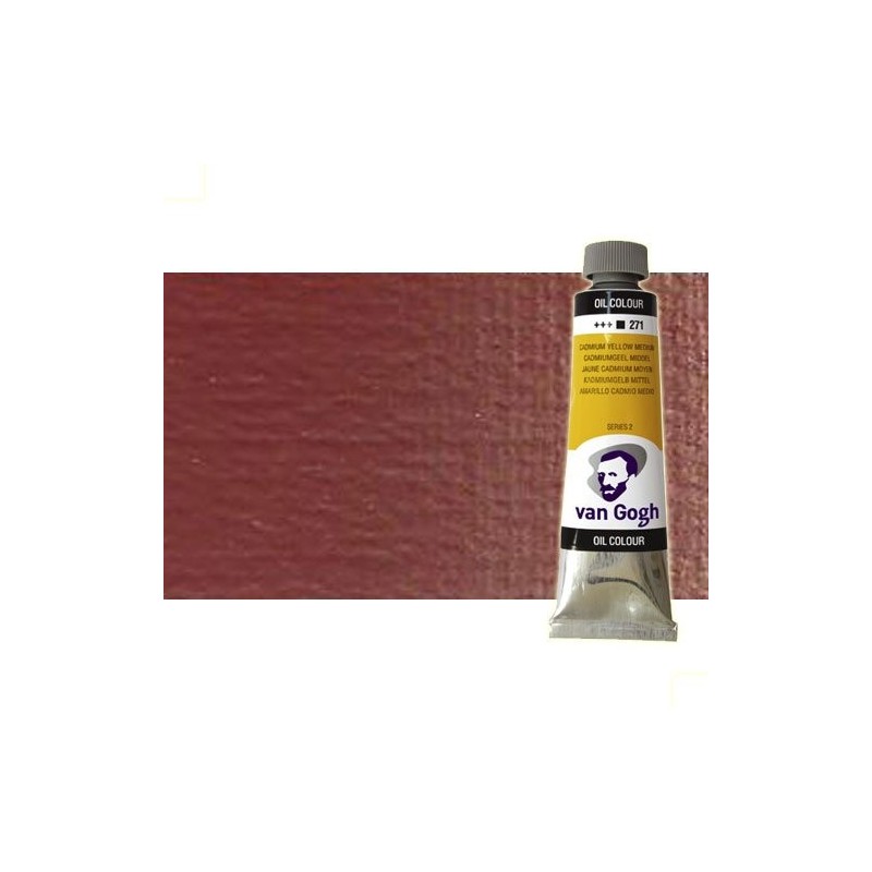 Material Bellas Artes - Pintura - Óleo Van Gogh color rojo indio (60 ml) | totenart.com