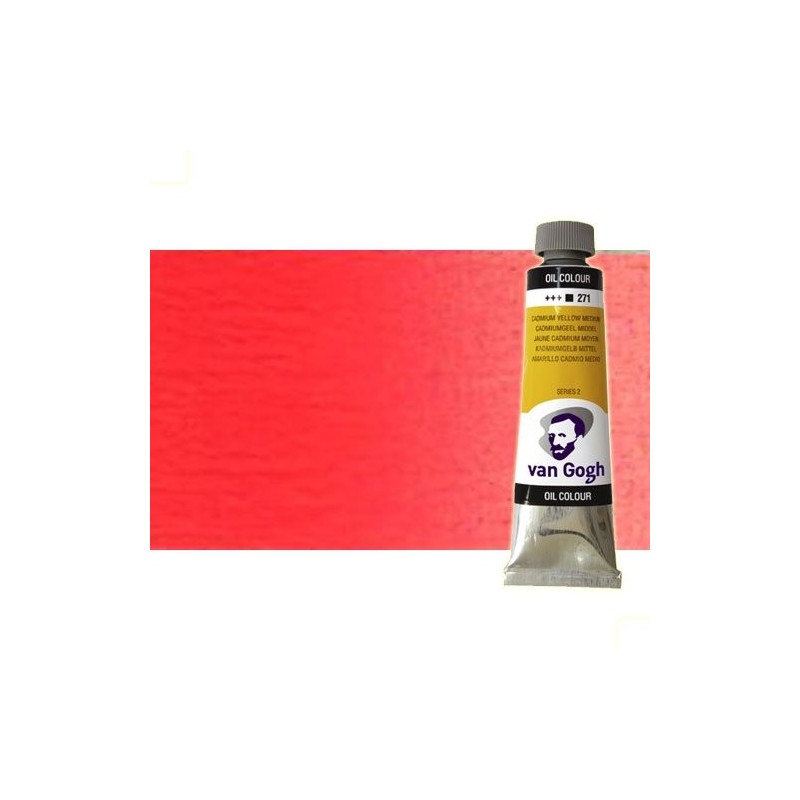Material Bellas Artes - Pintura - Óleo Van Gogh color rojo permanente (60 ml) | totenart.com