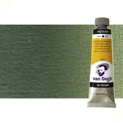 Material Bellas Artes - Pintura - Óleo Van Gogh color tierra verde (60 ml) | totenart.com
