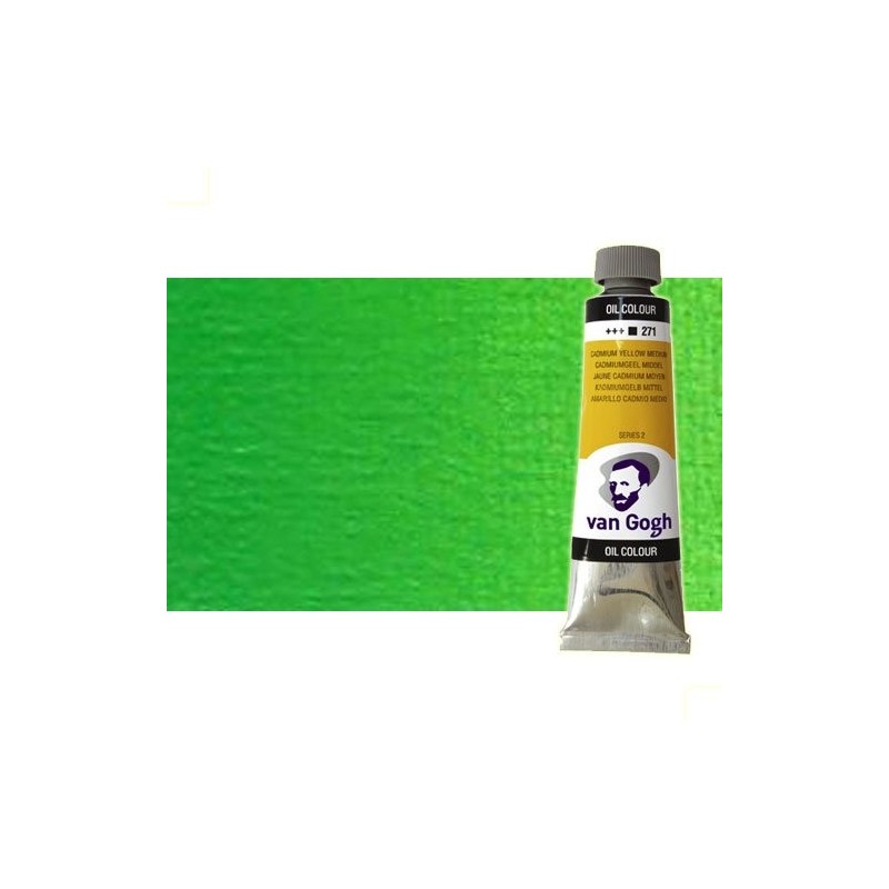 Material Bellas Artes - Pintura - Óleo Van Gogh color verde permanente medio (60 ml) | totenart.com