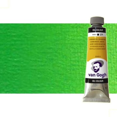 Material Bellas Artes - Pintura - Óleo Van Gogh color verde permanente medio (60 ml) | totenart.com