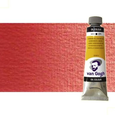 Material Bellas Artes - Pintura - Óleo Van Gogh color rojo cadmio oscuro (60 ml) | totenart.com