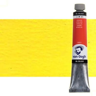 Material Bellas Artes - Pintura - Óleo Van Gogh color amarillo azo claro (200 ml) | totenart.com