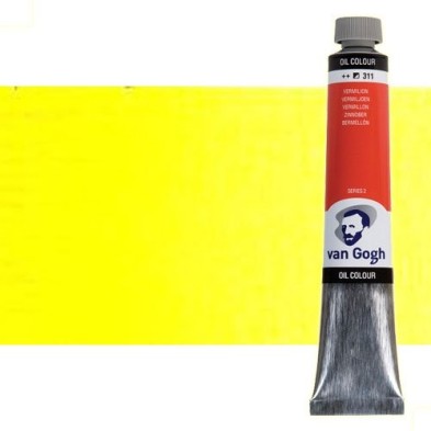 Material Bellas Artes - Pintura - Óleo Van Gogh color amarillo azo limón (200 ml) | totenart.com