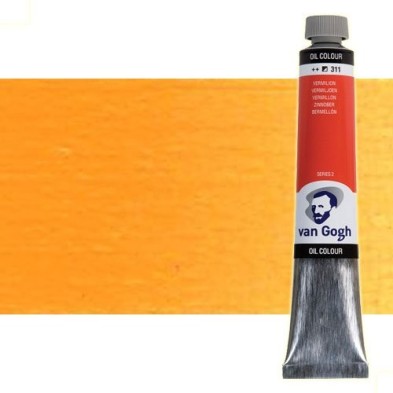 Material Bellas Artes - Pintura - Óleo Van Gogh color amarillo azo oscuro (200 ml) | totenart.com