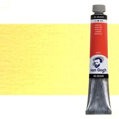 Material Bellas Artes - Pintura - Óleo Van Gogh color amarillo Nápoles oscuro (200 ml) | totenart.com