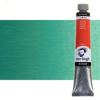 Material Bellas Artes - Pintura - Óleo Van Gogh color azul turquesa (200 ml) | totenart.com