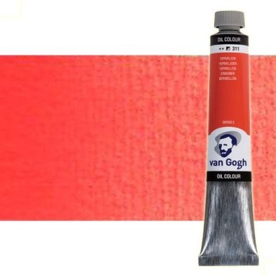 Material Bellas Artes - Pintura - Óleo Van Gogh color bermellón (200 ml) | totenart.com