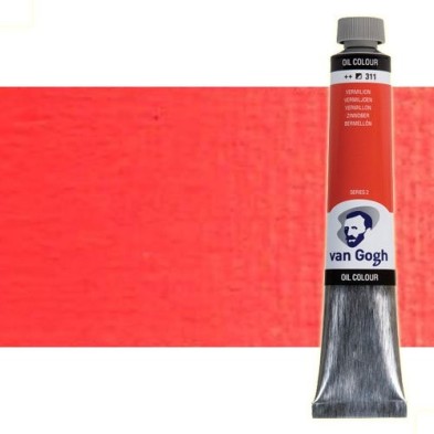 Material Bellas Artes - Pintura - Óleo Van Gogh color rojo azo claro (200 ml) | totenart.com