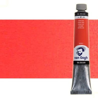 Material Bellas Artes - Pintura - Óleo Van Gogh color rojo azo medio (200 ml) | totenart.com