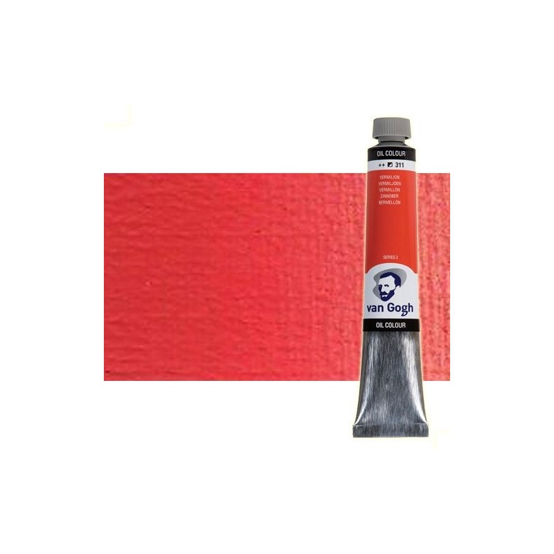 Material Bellas Artes - Pintura - Óleo Van Gogh color rojo azo oscuro (200 ml) | totenart.com