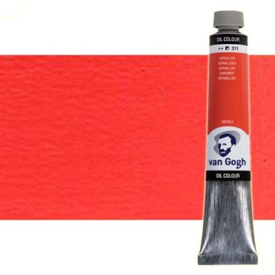 Material Bellas Artes - Pintura - Óleo Van Gogh color rojo cadmio claro (200 ml) | totenart.com