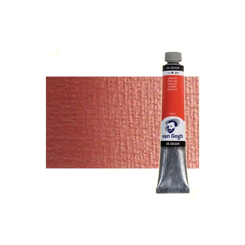 Material Bellas Artes - Pintura - Óleo Van Gogh color rojo inglés (200 ml) | totenart.com