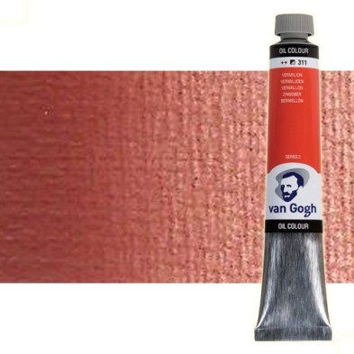 Material Bellas Artes - Pintura - Óleo Van Gogh color rojo inglés (200 ml) | totenart.com