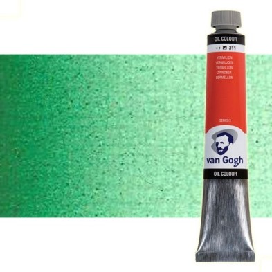 Material Bellas Artes - Pintura - Óleo Van Gogh color verde esmeralda (200 ml) | totenart.com