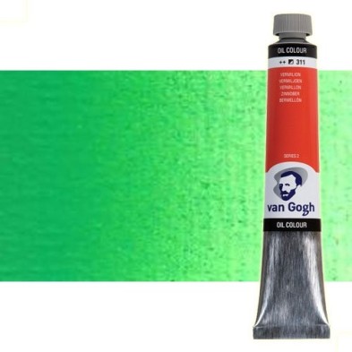 Material Bellas Artes - Pintura - Óleo Van Gogh color verde Paolo Veronés (200 ml) | totenart.com