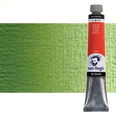 Material Bellas Artes - Pintura - Óleo Van Gogh color verde vejiga (200 ml) | totenart.com