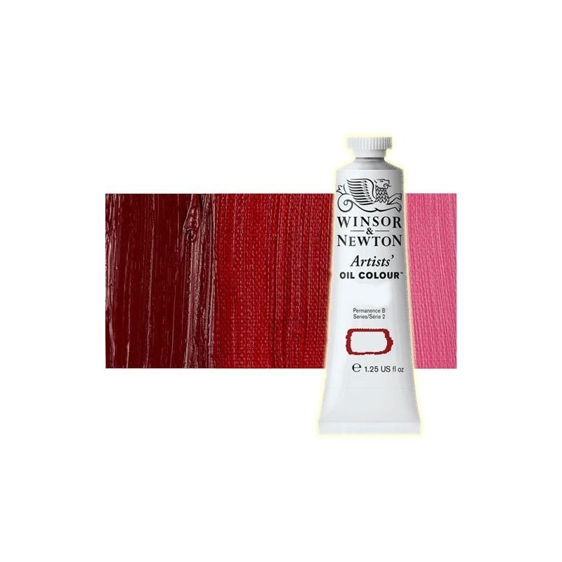 Material Bellas Artes - Pintura - Óleo Winsor & Newton Artists color carmín permanente (37 ml) | totenart.com