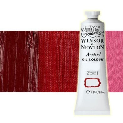 Material Bellas Artes - Pintura - Óleo Winsor & Newton Artists color carmín permanente (37 ml) | totenart.com