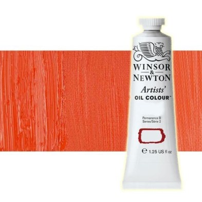 Material Bellas Artes - Pintura - Óleo Winsor & Newton Artists color escarlata cadmio (37 ml) | totenart.com