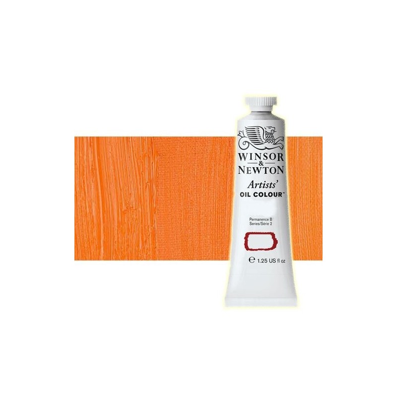 Material Bellas Artes - Pintura - Óleo Winsor & Newton Artists color naranja cadmio (37 ml) | totenart.com