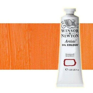 Material Bellas Artes - Pintura - Óleo Winsor & Newton Artists color naranja cadmio (37 ml) | totenart.com