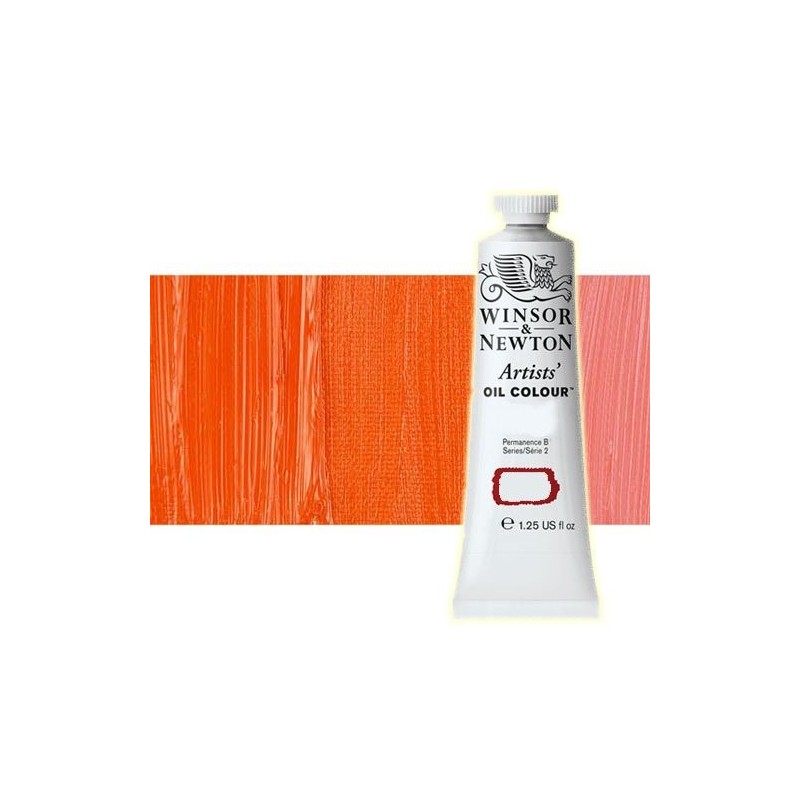 Material Bellas Artes - Pintura - Óleo Winsor & Newton Artists color naranja Winsor (37 ml) | totenart.com
