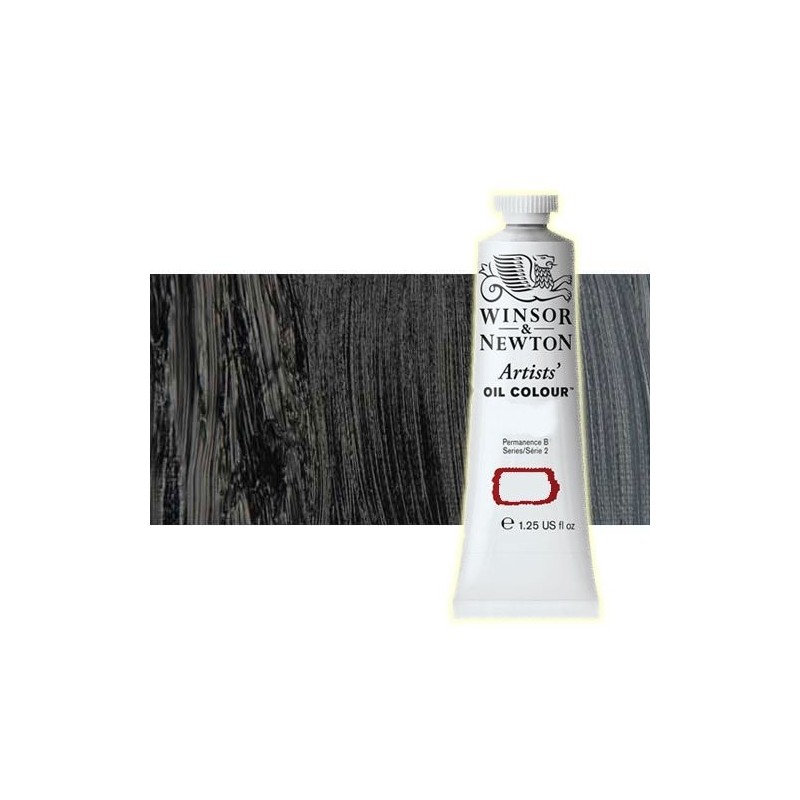 Material Bellas Artes - Pintura - Óleo Winsor & Newton Artists color negro humo (37 ml) | totenart.com