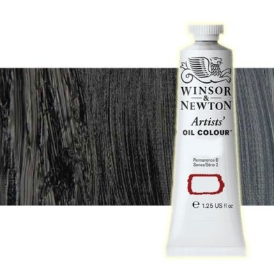 Material Bellas Artes - Pintura - Óleo Winsor & Newton Artists color negro humo (37 ml) | totenart.com
