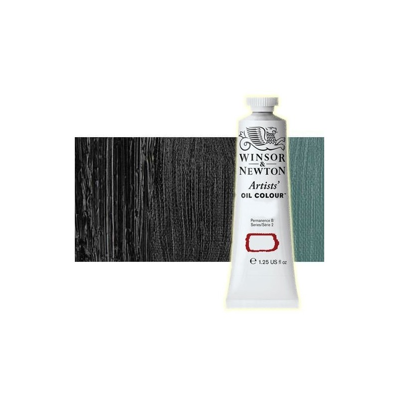 Material Bellas Artes - Pintura - Óleo Winsor & Newton Artists color negro perileno (37 ml) | totenart.com