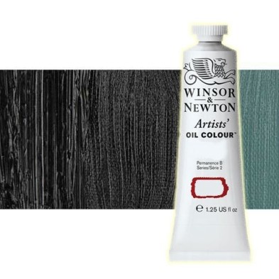 Material Bellas Artes - Pintura - Óleo Winsor & Newton Artists color negro perileno (37 ml) | totenart.com