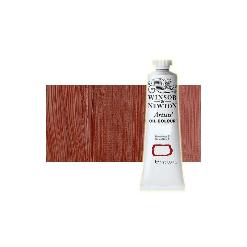 Material Bellas Artes - Pintura - Óleo Winsor & Newton Artists color rojo indio (37 ml) | totenart.com