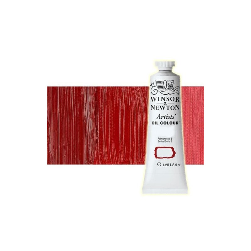 Material Bellas Artes - Pintura - Óleo Winsor & Newton Artists color rojo Winsor oscuro (37 ml) | totenart.com