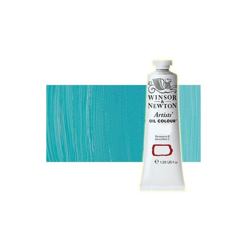 Material Bellas Artes - Pintura - Óleo Winsor & Newton Artists color turquesa cobalto claro (37 ml) | totenart.com